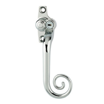 Timber Series Monkey Tail Espag Window Handle (Key Locking)(Right Hand)Hardex Chrome from B&Q
