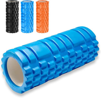Zuvo Lightweight Foam Roller For Muscle Pain ReliefMassage Roller And Back RollerBlue from B&Q