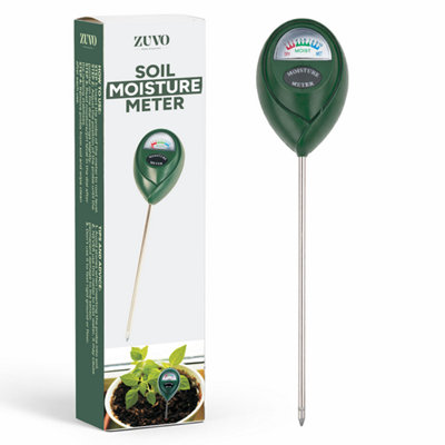 Zuvo Soil Moisture Meter For House Plants Garden Lawn And Pots from B&Q