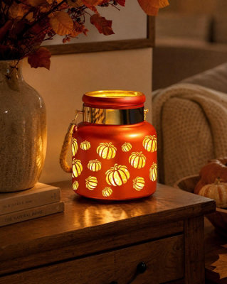 Rackhams Gold Wonderland Lantern Pumpkins - Image 3