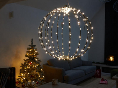 Scotts Of Stow White 240 Led Twinkling Orb Warm 40Cm Lv - Image 4