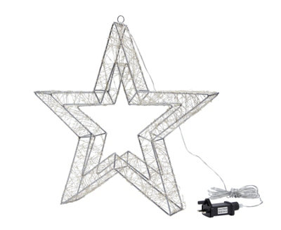 Rackhams White 2400 Led Galaxy Star Cool Lv - One Size - Image 4