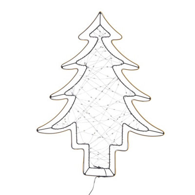 Mysmartbuy Unisex Multicolor Halo Led Christmas Tree Silhouette Light - Image 4