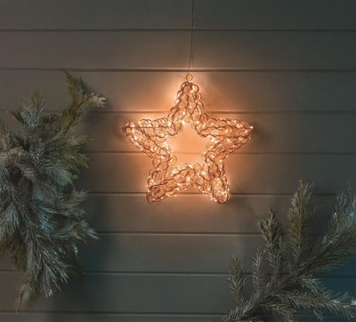 Mysmartbuy Unisex Multicolor Titan Rose Gold Led Star Light 50Cm - Image 3