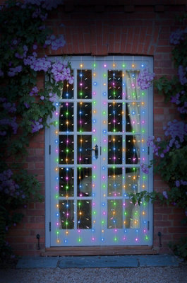 Mysmartbuy Dark Party Curtain Lights Multi Coloured - One Size - Image 4