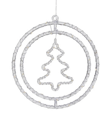 Rackhams White Tree Rings Warm 30Cm - One Size - Image 4