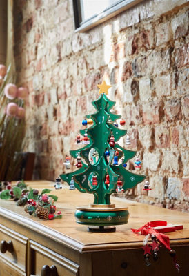 Mysmartbuy Unisex Multicolor Musical Spinning Traditional Christmas Tree Ornament - Image 3