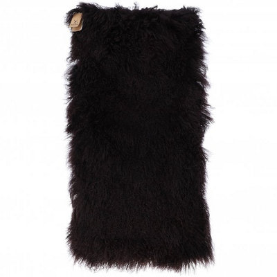 Fenland Sheepskin Fenland Luxury Real Lamb Wool RugChocolate (120 Cm X 60 Cm) from B&Q