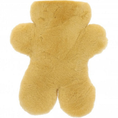 Fenland Sheepskin Fenland 'teddy' Real Sheepskin Water BottleYellow (38Cm X 20Cm) from B&Q