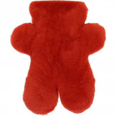 Fenland Sheepskin Fenland 'teddy' Real Sheepskin Water BottleOrange (38Cm X 20Cm) from B&Q