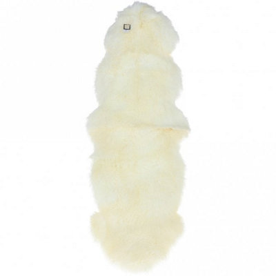 Fenland Sheepskin Fenland Indoor Double Australian Real Sheepskin RugIvory (180 Cm X 60 Cm) from B&Q