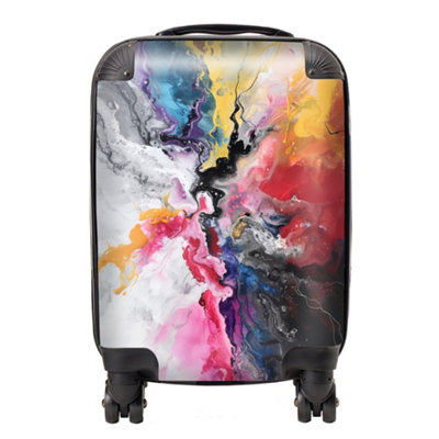 B&Q -  Explosive Colour Cascade SuitcaseMini Cabin