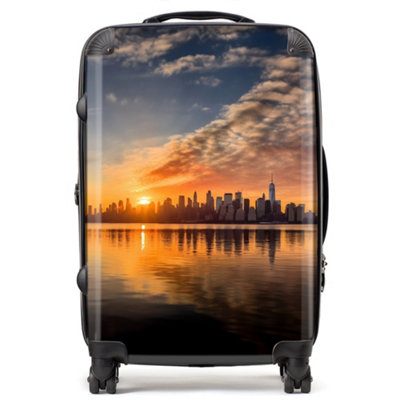 Warren Reed Designer New York At Sunrise SuitcaseMedium from B&Q