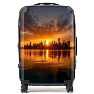 Warren Reed Designer Sunrise In The City SuitcaseMedium from B&Q