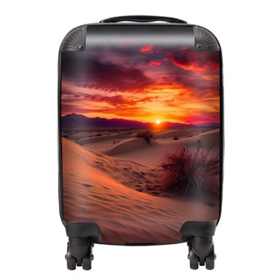 Warren Reed Designer Sunset In The Desert SuitcaseSmall from B&Q