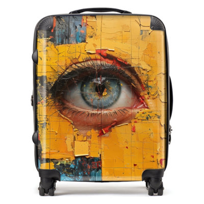 Warren Reed Designer Ethereal Gaze SuitcaseLarge from B&Q