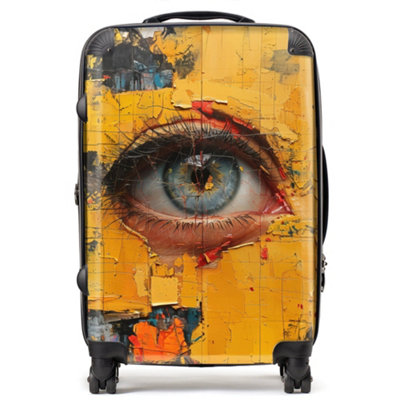 Warren Reed Designer Ethereal Gaze SuitcaseMedium from B&Q