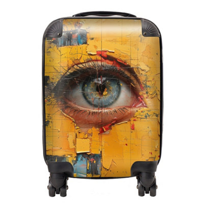 Warren Reed Designer Ethereal Gaze SuitcaseMini Cabin from B&Q