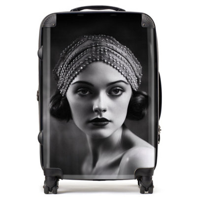 Warren Reed Designer Edwardian Ballerina Portrait SuitcaseMedium from B&Q