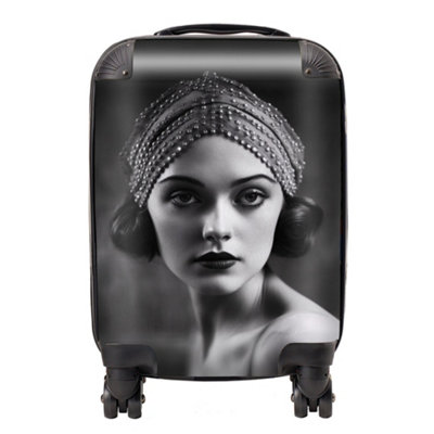 Warren Reed Designer Edwardian Ballerina Portrait SuitcaseMini Cabin from B&Q