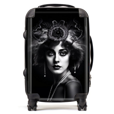 Warren Reed Designer Edwardian Showgirl Splashart SuitcaseCabin from B&Q