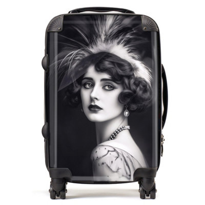 Warren Reed Designer Glamorous Edwardian Showgirl SuitcaseCabin from B&Q