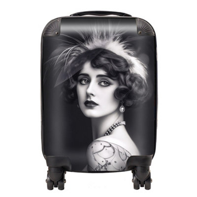 Warren Reed Designer Glamorous Edwardian Showgirl SuitcaseSmall from B&Q