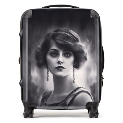 Warren Reed Designer Edwardian Showgirl SuitcaseLarge from B&Q