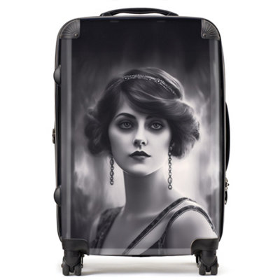 Warren Reed Designer Edwardian Showgirl SuitcaseMedium from B&Q
