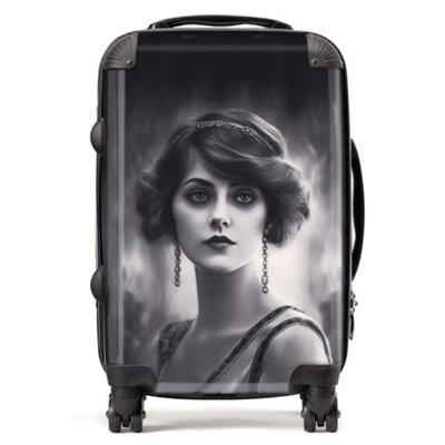 Warren Reed Designer Edwardian Showgirl SuitcaseCabin from B&Q