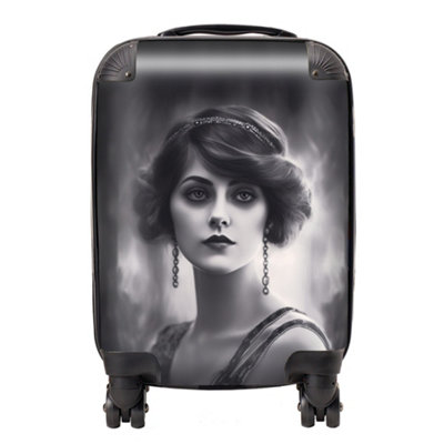 Warren Reed Designer Edwardian Showgirl SuitcaseSmall from B&Q