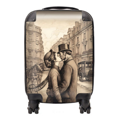 B&Q -  Sharing A Kiss SuitcaseMini Cabin