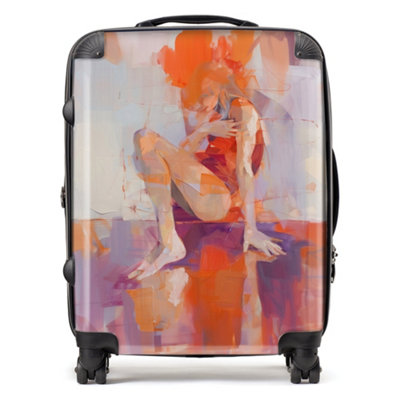 Warren Reed Designer Contemplative Rest Suitcase - Large
