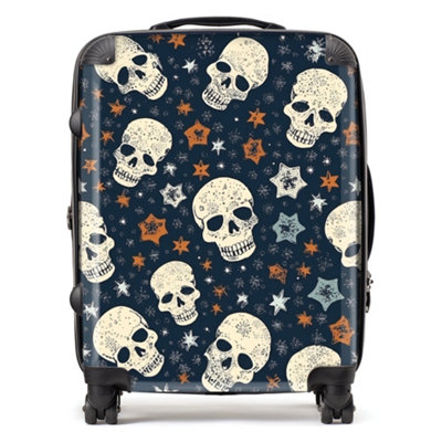 B&Q -  Skulls And Stars SuitcaseLarge