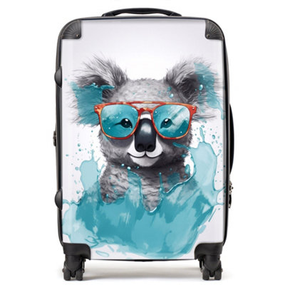 B&Q -  Splashart Koala In Glasses SuitcaseMedium