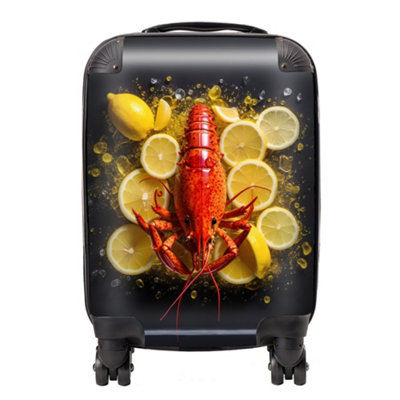 B&Q -  Lobster On Lemons SuitcaseMini Cabin
