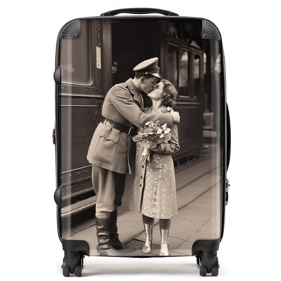 Warren Reed Designer Time To Say Goodbye SuitcaseMedium from B&Q
