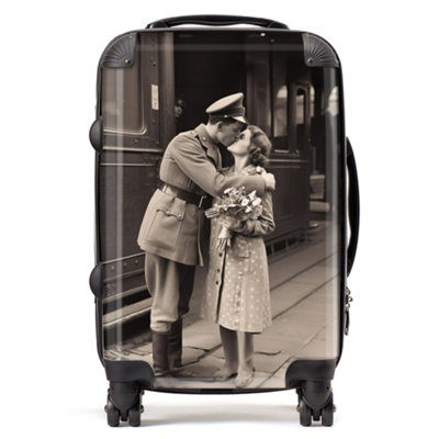 Warren Reed Designer Time To Say Goodbye SuitcaseCabin from B&Q