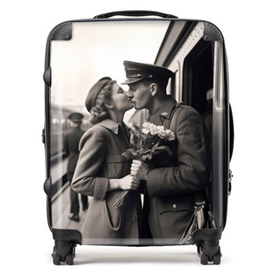 Warren Reed Designer A Kiss Goodbye SuitcaseLarge from B&Q