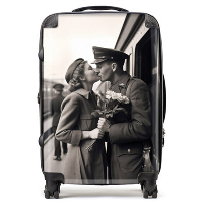 Warren Reed Designer A Kiss Goodbye SuitcaseMedium from B&Q