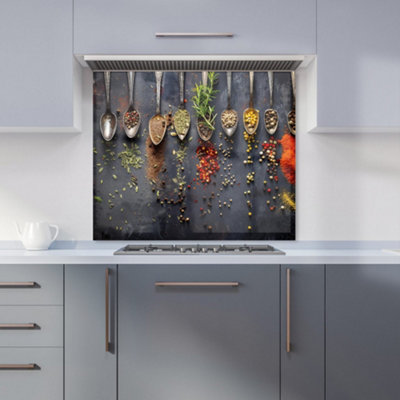 Warren Reed Designer Aromatic Ensemble: Spice Medley Kitchen Splashback from B&Q