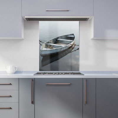 Warren Reed Designer Boat On The Lake Kitchen Splashback from B&Q