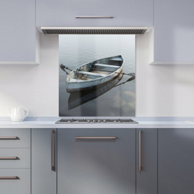 Warren Reed Designer Boat On The Lake Kitchen Splashback from B&Q