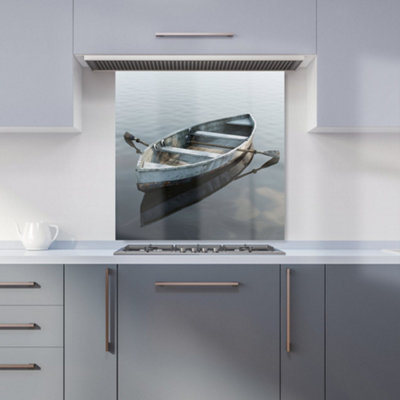 Warren Reed Designer Boat On The Lake Kitchen Splashback from B&Q
