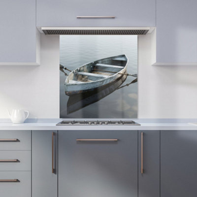 Warren Reed Designer Boat On The Lake Kitchen Splashback from B&Q