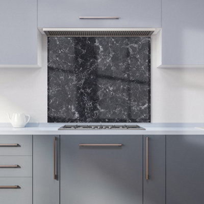 Warren Reed Designer Deep Quartz Effect Kitchen Splashback Grey