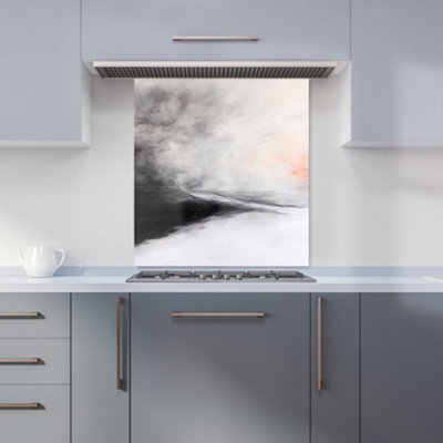 Designer Kitchen Splashbacks Isla Quinn: 00002 Premium Glass Kitchen Splashback W700mm X H750mm from B&Q