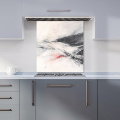 Designer Kitchen Splashbacks Isla Quinn: 00003 Premium Glass Kitchen Splashback W600mm X H650mm from B&Q