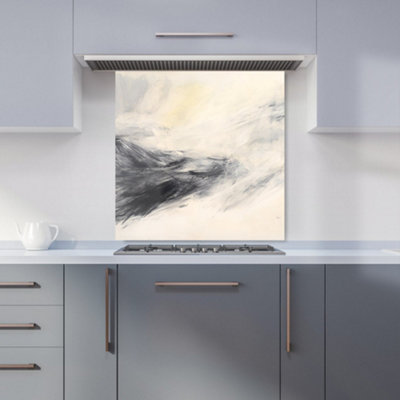 Designer Kitchen Splashbacks Isla Quinn: 00006 Premium Glass Kitchen Splashback W600mm X H600mm from B&Q