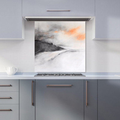 Designer Kitchen Splashbacks Isla Quinn: 00013 Premium Glass Kitchen Splashback W600mm X H600mm from B&Q